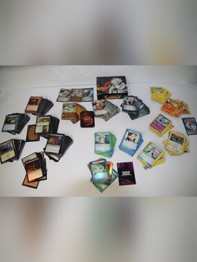 Assorted Trading Card Lot - Pokémon, MTG, Naruto, Union Arena